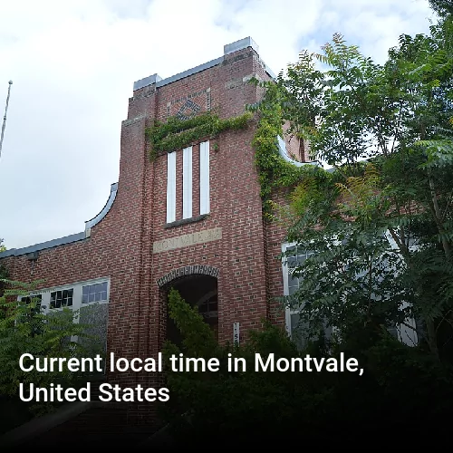 Current local time in Montvale, United States