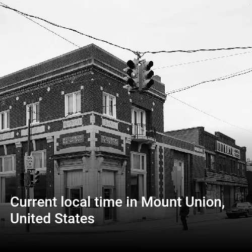 Current local time in Mount Union, United States