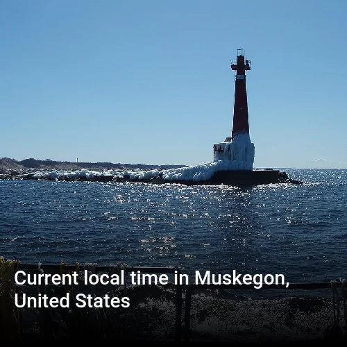 Current local time in Muskegon, United States