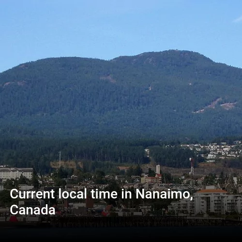 Current local time in Nanaimo, Canada