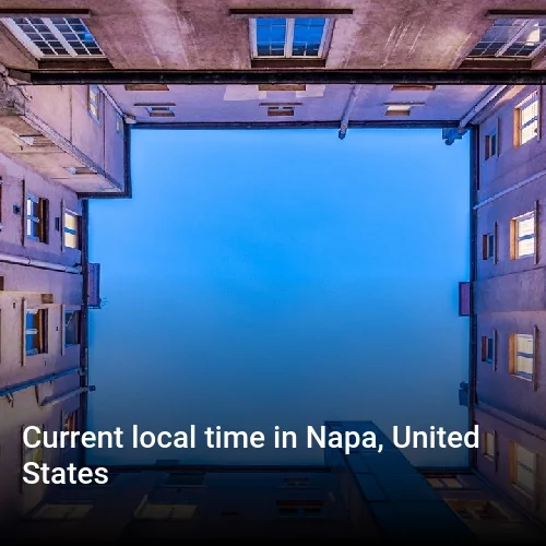 Current local time in Napa, United States