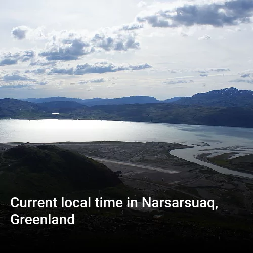 Current local time in Narsarsuaq, Greenland
