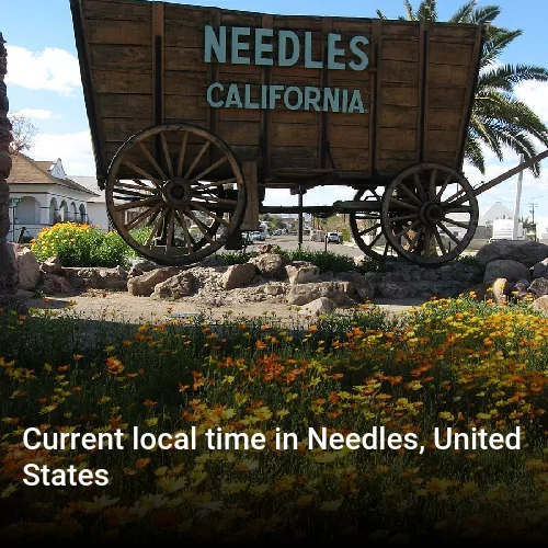 Current local time in Needles, United States