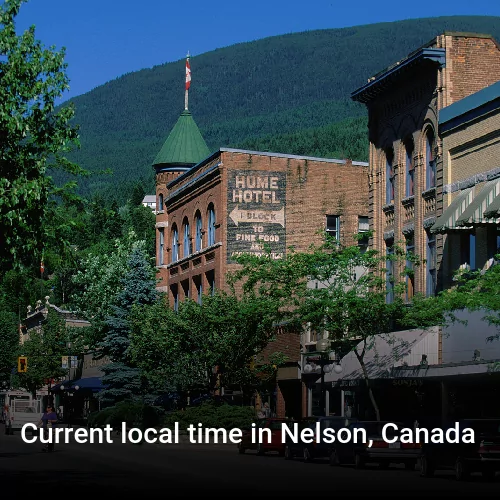 Current local time in Nelson, Canada