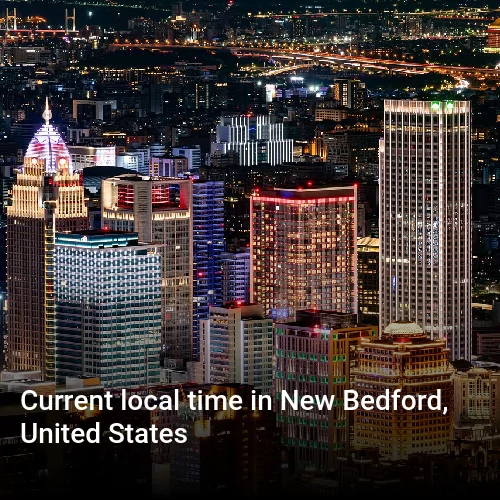 Current local time in New Bedford, United States