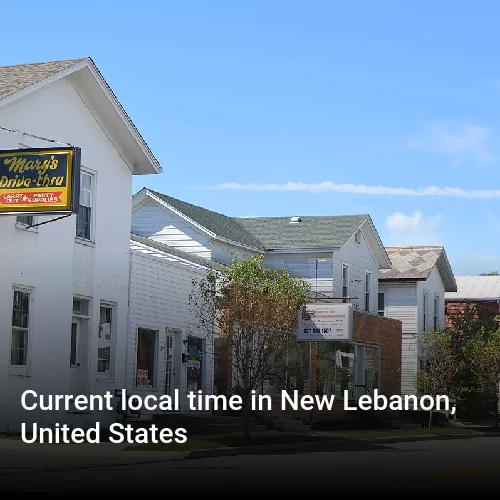 Current local time in New Lebanon, United States