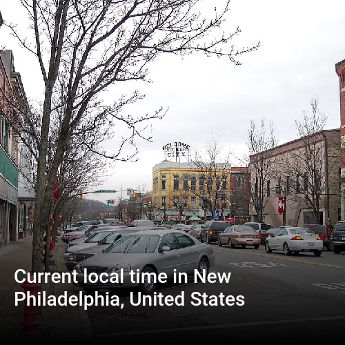 Current local time in New Philadelphia, United States