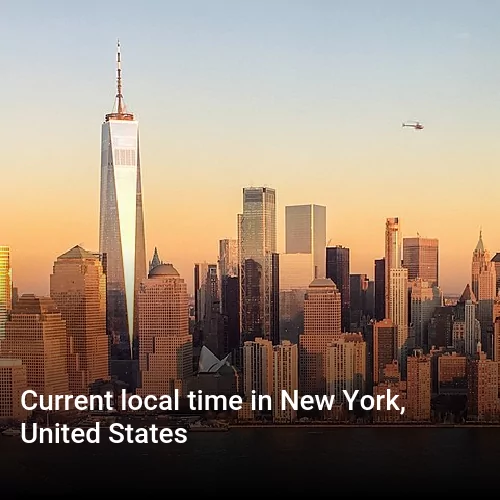 Current local time in New York, United States