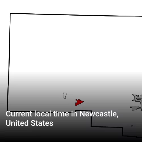 Current local time in Newcastle, United States
