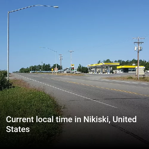 Current local time in Nikiski, United States