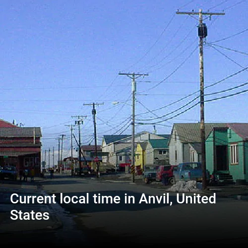 Current local time in Anvil, United States