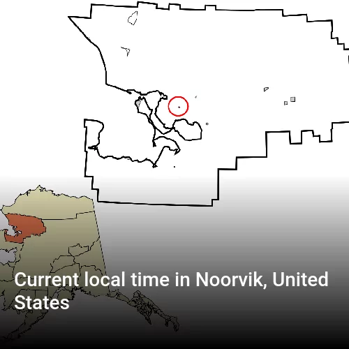 Current local time in Noorvik, United States