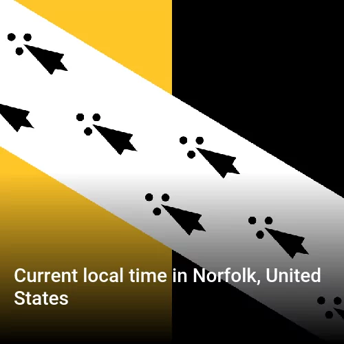 Current local time in Norfolk, United States