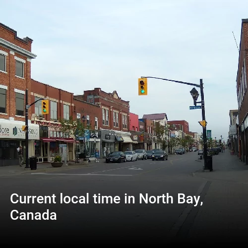 Current local time in North Bay, Canada