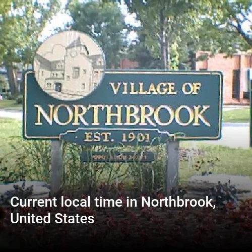 Current local time in Northbrook, United States