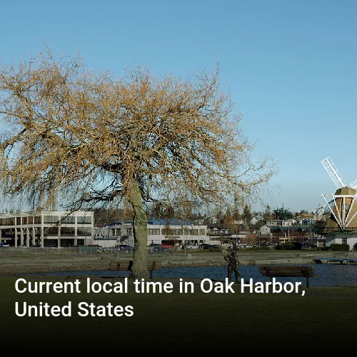 Current local time in Oak Harbor, United States