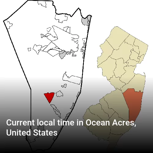 Current local time in Ocean Acres, United States