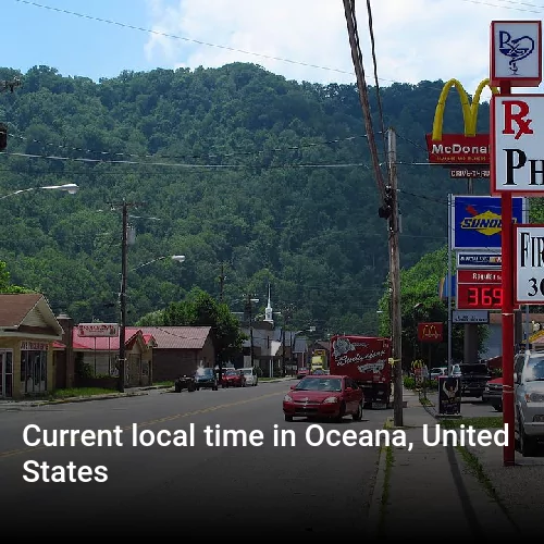 Current local time in Oceana, United States
