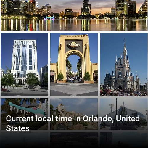 Current local time in Orlando, United States