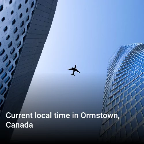 Current local time in Ormstown, Canada