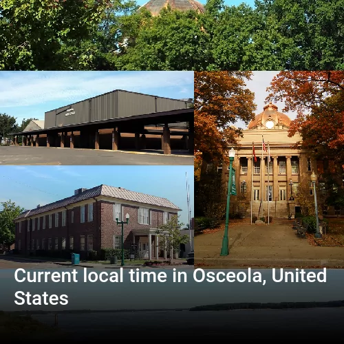 Current local time in Osceola, United States