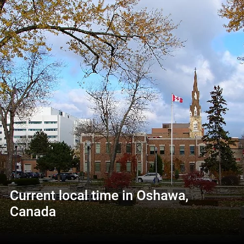 Current local time in Oshawa, Canada