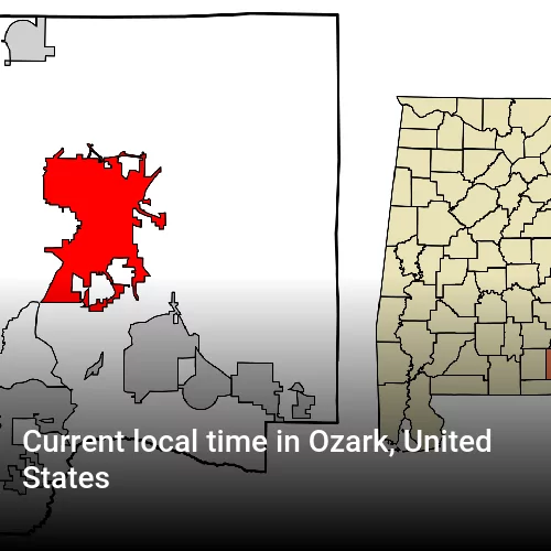Current local time in Ozark, United States