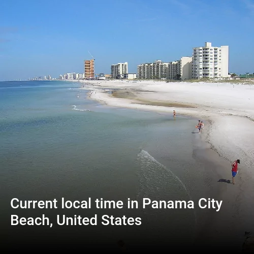 Current local time in Panama City Beach, United States
