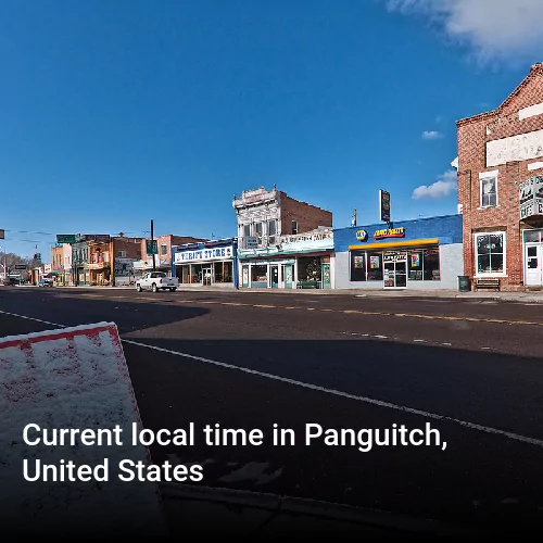 Current local time in Panguitch, United States