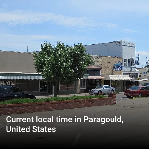 Current local time in Paragould, United States