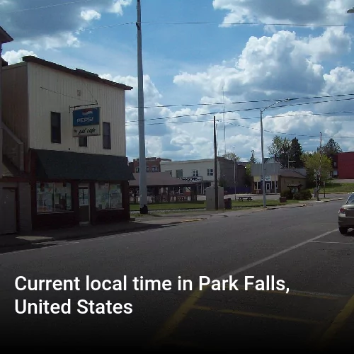Current local time in Park Falls, United States