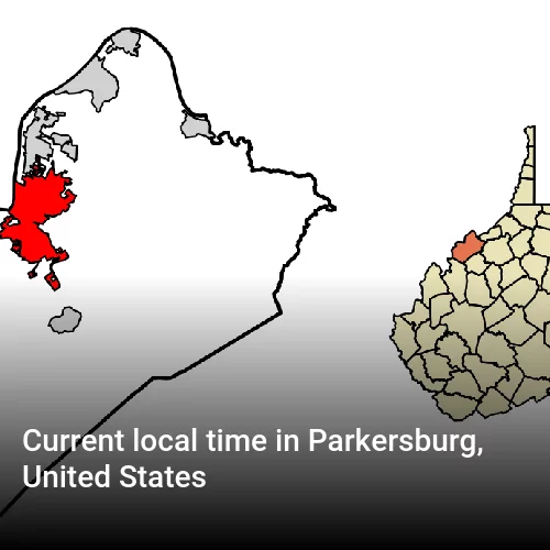 Current local time in Parkersburg, United States