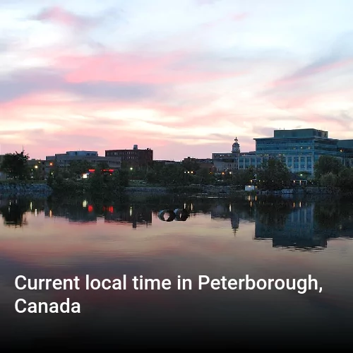 Current local time in Peterborough, Canada