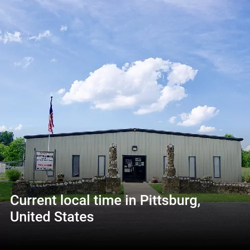 Current local time in Pittsburg, United States