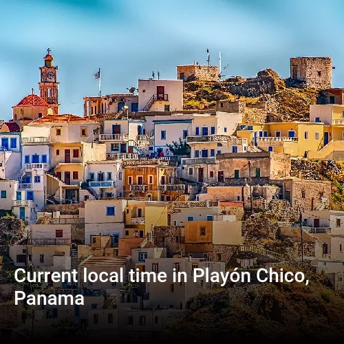 Current local time in Playón Chico, Panama