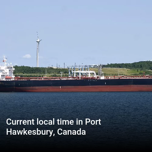 Current local time in Port Hawkesbury, Canada