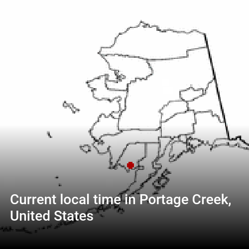 Current local time in Portage Creek, United States