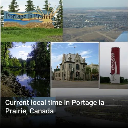 Current local time in Portage la Prairie, Canada