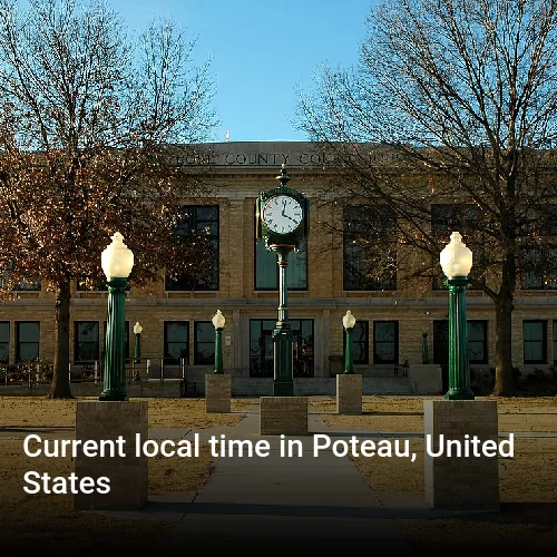 Current local time in Poteau, United States