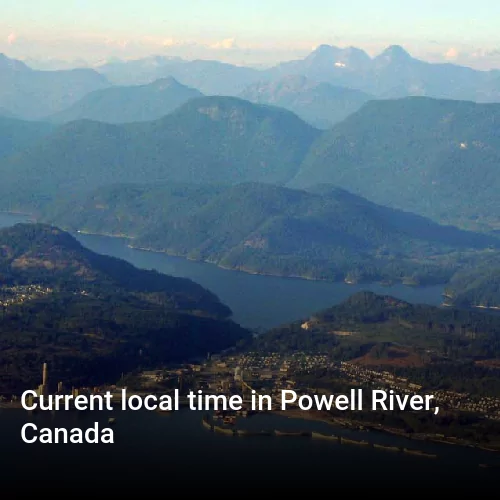 Current local time in Powell River, Canada