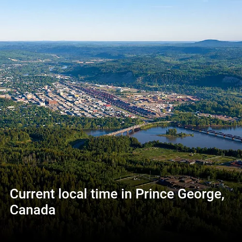Current local time in Prince George, Canada