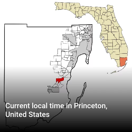 Current local time in Princeton, United States