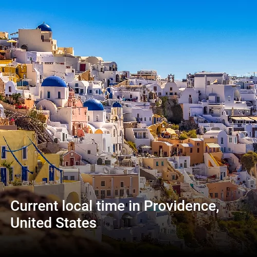 Current local time in Providence, United States