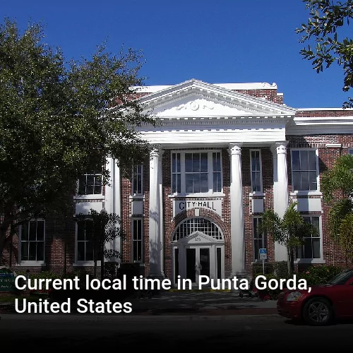 Current local time in Punta Gorda, United States