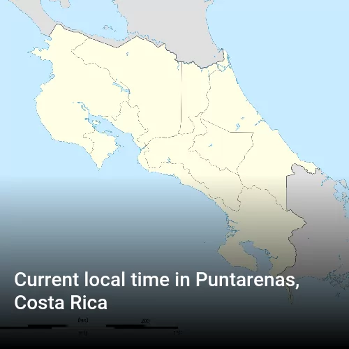 Current local time in Puntarenas, Costa Rica