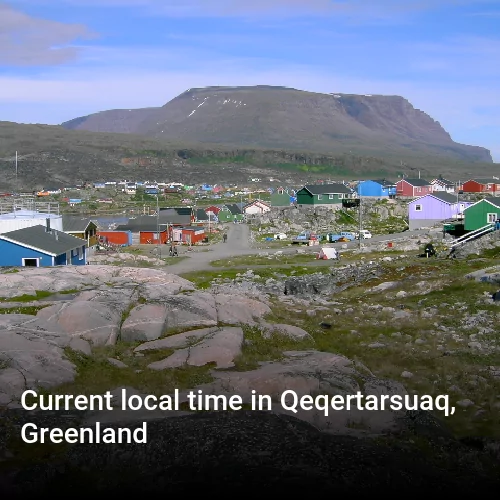 Current local time in Qeqertarsuaq, Greenland