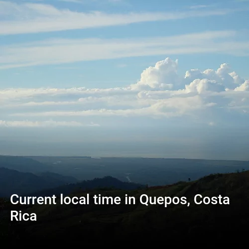 Current local time in Quepos, Costa Rica