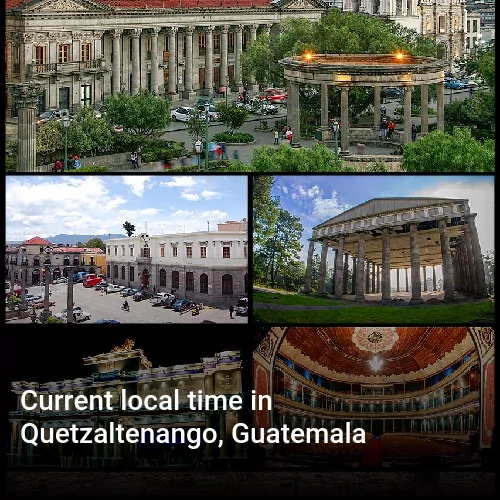 Current local time in Quetzaltenango, Guatemala