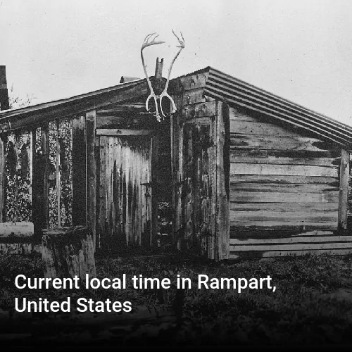 Current local time in Rampart, United States