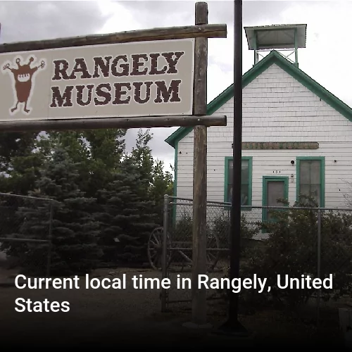 Current local time in Rangely, United States